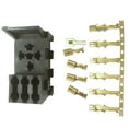 thumbnail image 5 of For Car Rv Yacht Relay & 3 Fuse Base Kit - 4, 5 Pin & Flasher Relays Fuses Holder Socket Box, 5 of 6