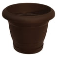 thumbnail image 1 of Maceta Plastictrends Florencia Chocolate 10 Pulgadas, 1 of 4