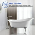 thumbnail image 3 of Vanity Art 67" x 30" Acrylic Freestanding Bathtub Contemporary Soaking Tub with Overflow and Pop-Up Drain, VA6910, 3 of 5