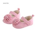 thumbnail image 2 of Worallymy zapatos de algodón para bebés zapatos antideslizantes para niños pequeños zapatillas deportivas portátiles coloridas para caminar botines planos suaves para niños rosa 12CM Worallymy JD735813901, 2 of 7