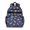 Dinosaur and Rocket Navy Blue Pattern, variant on Dinosaur and Rocket Navy Blue Pattern Cute School Backpack Bag for School with Padded Back and Adjustable Shoulder Straps 15.25"x11.5"x5.25"