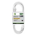 thumbnail image 1 of Cable de extensión para exteriores EP, 10 pies, 16/3, SJTW, blanco, certificado UL, 1 of 7