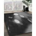 thumbnail image 3 of Ahgly Company Machine Washable Indoor Square Transitional Charcoal Black Area Rugs, 7' Square, 3 of 7