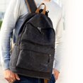 thumbnail image 2 of Large Capacity Canvas Backpack - Perfect for Junior High School Students & Outdoor Travelers!, 2 of 5