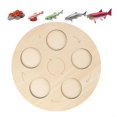 thumbnail image 3 of Juguete de Ayuda para La Enseñanza de La Educación Temprana de para Niños Y Niñas Presentes , Salmón Hugo Tablero de ciclo de vida, 3 of 8
