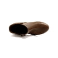 thumbnail image 4 of Unique Bargains Women's Chunky High Heel Platform Zip Chelsea Boots, 4 of 8