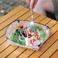 thumbnail image 3 of Tableware Camping Bowl – Portable Food Grade Folding Plate for Outdoor Cooking Picnic and Light Weight Heat- Tableware, 3 of 4