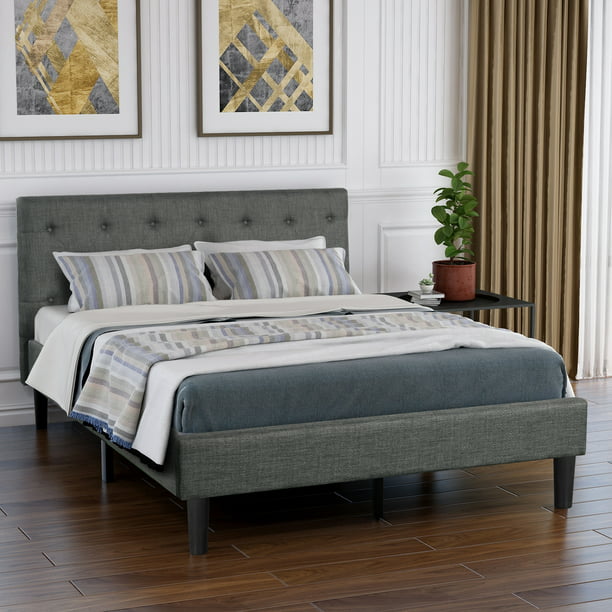 Clearance Queen Platform Bed Frame With, Clearance Headboards Full Size