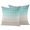 Brown Teal, variant on Outdoor Pillow Covers 26x26 Set of 2, Blue Brown Waterproof Patio Throw Pillow Covers for Couch Sofa Chair, Modern Chevron Waves Khaki Geometric Stripes Decorative Pillowcases for Throw Pillows