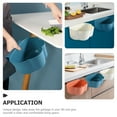 thumbnail image 3 of OUNONA 3pcs Food Waste Bin Hanging Garbage Bin Large Capacity for Kitchen Use, 3 of 8
