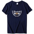 thumbnail image 4 of Birdeem T-Shirt Décontracté pour Femmes Imprimé Col Rond Manches Courtes Chandail Blouse Tops, 4 of 4