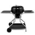 thumbnail image 4 of SamyoHome Grill Charcoal BBQ Grill,Barbecue Grill Cart,Portable Grill with Wheels, 4 of 7