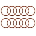 thumbnail image 1 of Junta tórica de silicona 46mmx39.8mmx3.1mm VMQ Anillos de sello Junta de sellado Rojo 10PCS, 1 of 3