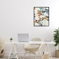 thumbnail image 3 of Stupell Industries Contemporary Multihued Expressive Abstract Black Framed Giclee Art, 16 x 20, by Lisa Ridgers, 3 of 8