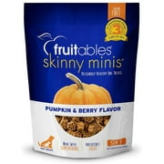 Fruitables Skinny Minis Pumpkin Berry Soft Dog Treats 5oz