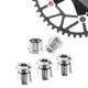 thumbnail image 3 of 4 Uds Pernos Tornillos Dobles Individuales Rueda de Cadena DYNWAVEMX 10 mm Plata, 3 of 7