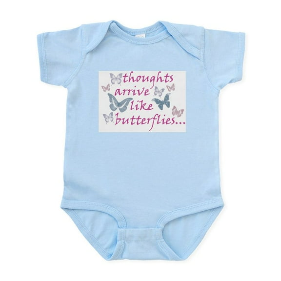 CafePress - Baby Butterfly - Baby Light Bodysuit, Size Newborn - 24 Months