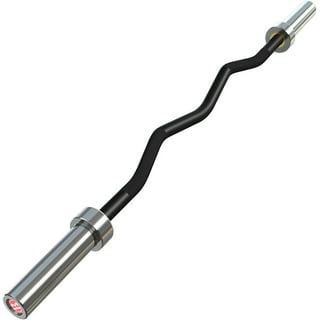 Barbell Clamps CAP Barbell 2-Inch Olympic Super Curl Bar, 48-Inch