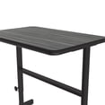 thumbnail image 4 of Correll CST 24" x 36" Metal Adjustable Standing Workstation in Driftwood, 4 of 7