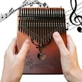 thumbnail image 3 of Piano Dedo Mbira Portátil Pulgar Kalimba 21 Teclas Regalo Profesional para, 3 of 9