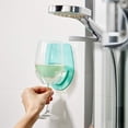 thumbnail image 2 of Wovilon Plastic Wine Glass Holder For The Bath Shower Red Wine Glass Holder, 2 of 3