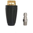 thumbnail image 1 of Pressure Washer Nozzle Ultra High Pressure Cleaning Machine Peeling Bark Remove Ads Engineering Cleaning Water Pressure Washers (040Nozzle), 1 of 7