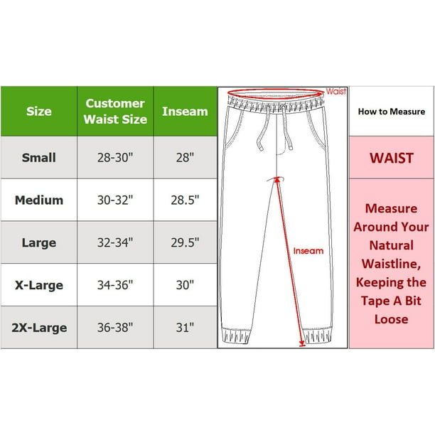 Men's Jogger Sweatpants With Zipper Pockets (2-Pack) 