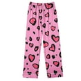 thumbnail image 6 of Womens Valentines Pajamas Sets Trendy Heart Pattern Long Sleeve Sleepwear Button Down Long Pants Loungewear Soft 2 Piece Pj Set, 6 of 8