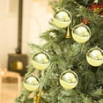 thumbnail image 2 of Luoshdecor 6Pcs Christmas Ball Ornaments,Gold Smooth Finish Tree Ball Ornaments,Shatterproof Xmas Hanging Ball for Holiday Home Wreath Party Decor 3.9 in, 2 of 9
