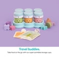 thumbnail image 4 of NutriBullet NBY-50100 - Sistema completo para hacer alimentos, 32 onzas, blanco, azul, transparente, 4 of 10