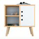 thumbnail image 4 of Mueble para recamara MORU Búro Kygo Minimalista Blanco 52 cm Altura x 50 cm Ancho x 35 cm Fondo, 4 of 9