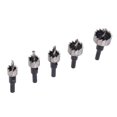 thumbnail image 3 of High quality 5pc High Speed Steel Hole Saw 16-30mm Hole Saw (Silver), 3 of 5