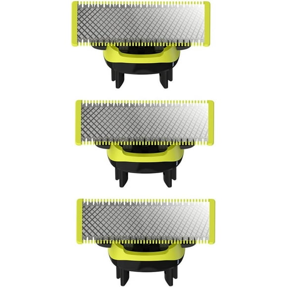 3 Replacement Blades For Philips Oneblade Shaver