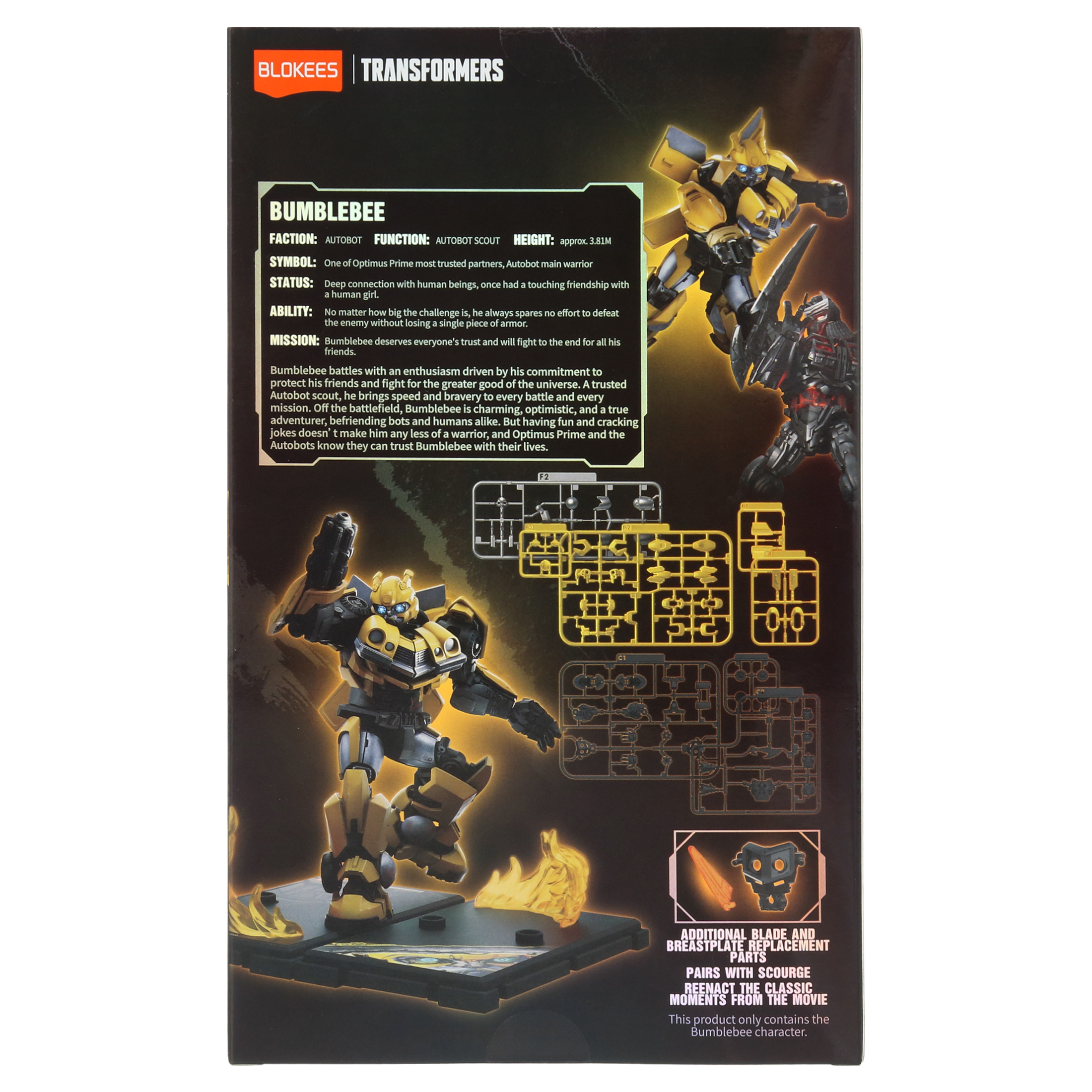 Blokees Transformers Classic Bumblebee Model Kit photo 8