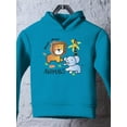 thumbnail image 3 of Cute Lion And Elephant Hoodie Toddler -Image by Shutterstock,  2 Toddler, 3 of 4