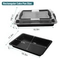 thumbnail image 6 of VINAUO 11x16 Inch Cake Pan with Lid and Handle, Large Non-Stick Baking Pan, Rectangle Cake Carrier for Transport & Serve, 6 of 10