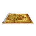 thumbnail image 2 of Ahgly Company Machine Washable Indoor Rectangle Persian Yellow Traditional Area Rugs, 7' x 10', 2 of 4