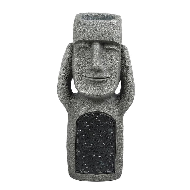 Cateissary Estatuilla de persona de jardín resina Yoga Jardin estatua decoración de jardín escultura al aire libre decoración del hogar adornos de Jardín y Patio No.1 Cateissary HA024768-01