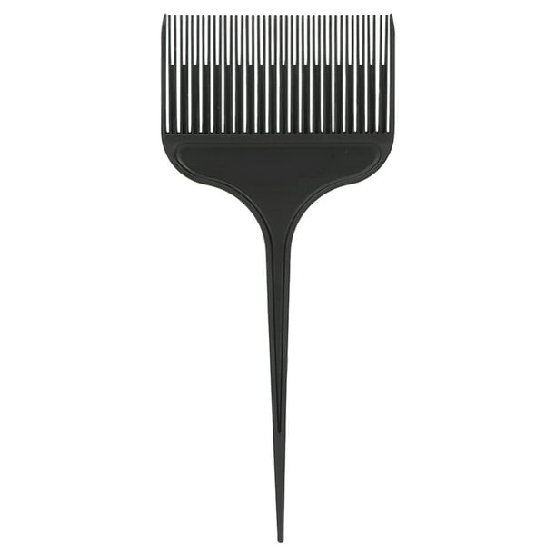 Peine para cabello en casa, portátil, para teñir y peinar, herramienta para seccionar y peinar, color negro