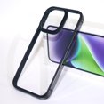 thumbnail image 6 of Compatible with iPhone 15 Pro Max Bumper Case Frame Metal Camera Protection Frame Slim Thin Soft Heat Dissipation Fashion Protection Shockproof Cover for Women Man-Titanium Gray, 6 of 6
