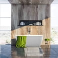 thumbnail image 1 of Vanity Art Acrylic Freestanding Soaking Bathtub with Overflow and Pop-Up Drain, 1 of 4