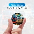 thumbnail image 4 of Stibadium Blind Spot HD Glass Frameless Convex Rear View Mirror 2" Round with Wide Angle Adjustable Stick for Cars, SUV and Trucks, 4 of 7
