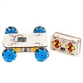 thumbnail image 1 of DIY Wooden Remote Control Car Science Experiment Physical Model DIY Remote Control MCNA Mother-Wheel Car for Kids Gifts, 1 of 6