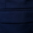 thumbnail image 5 of hopeusnice Men's V-Neck Suit Vest Slim Fit Business Formal Dress Waistcoat Solid Color Vest with Pocket Navy XXXL, 5 of 8
