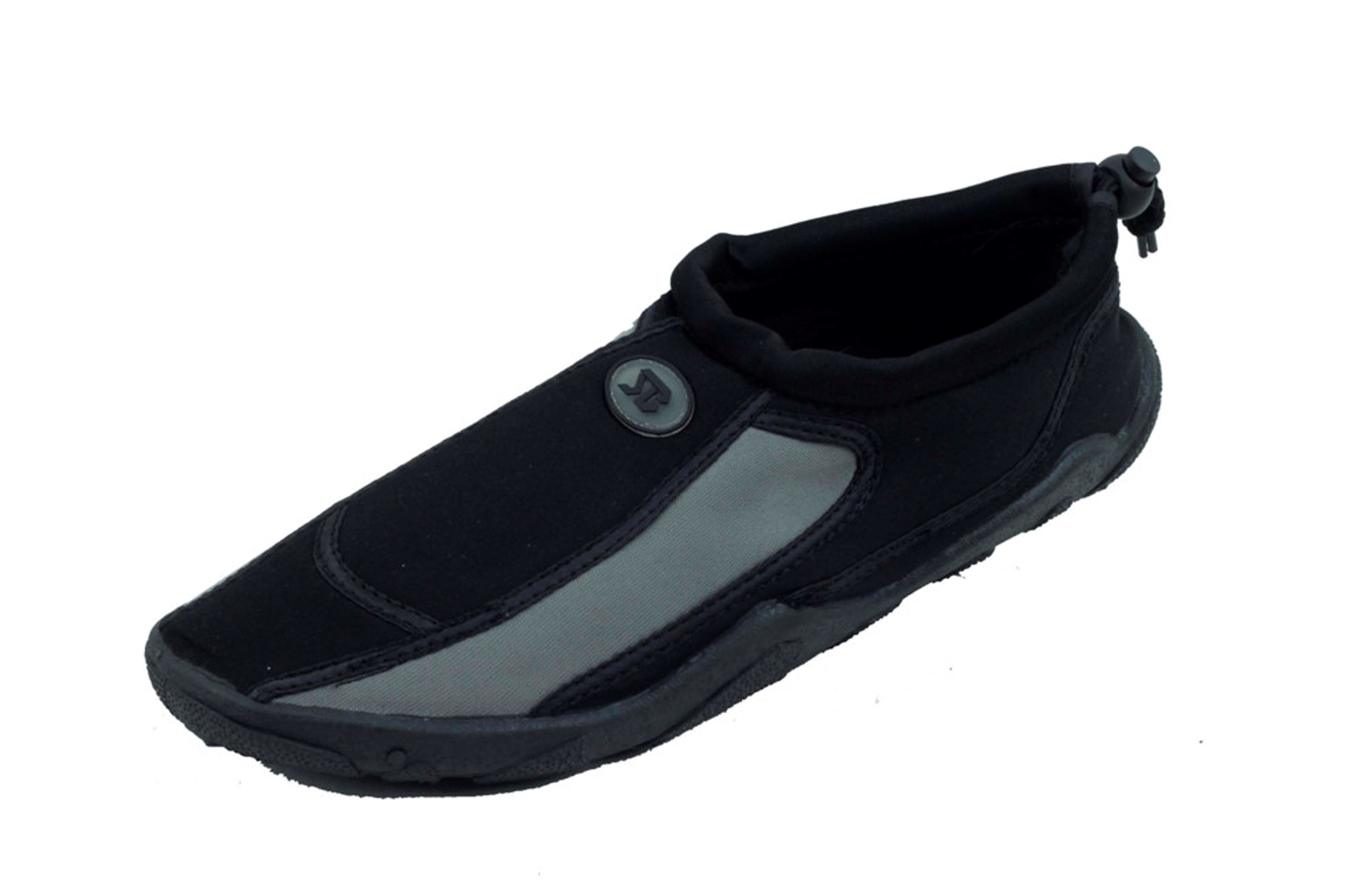 StarBay Aquatic Pool Beach Surf Adjustable Slip On Shoes Color Black Size US 10 