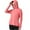 Pink, variant on Sun Protection Women JacketsPlus Size Long Sleeve Hooded Lightweight Athletic Jackets Full Zip Hooded Long Sleeve Coats Summer Hiking Workout Sportwear with Pockets Pink L