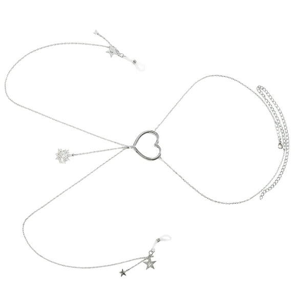 Aellinatey Unique Body Chain Necklace Nipple Chain Chest Chain Jewelry Alloy Texture