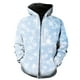 thumbnail image 1 of Sudadera con capucha y cremallera para hombre, con estampado de copos de nieve de invierno, estilo Harajuku, informal, de manga larga, estilo urbano, divertida, para adolescentes, primavera y otoño, 1 of 6