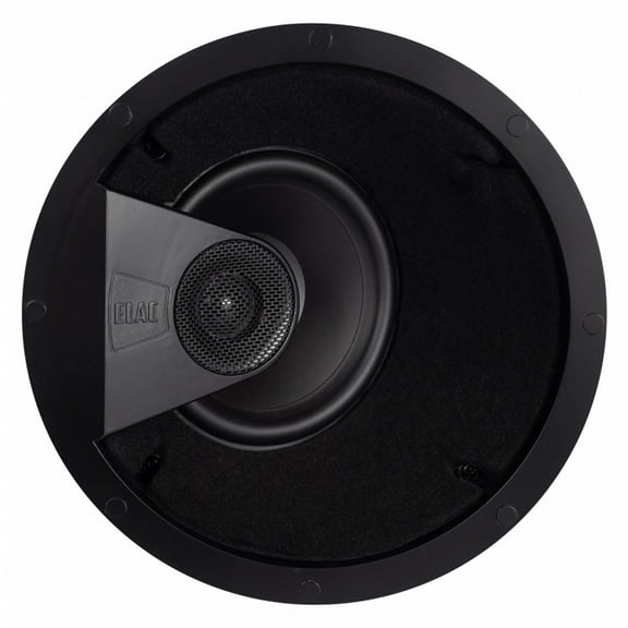 Elac IC-VT61-W - Vertex 1 6.5" Angled In-Ceiling Speaker - Includes White Grille, Sold Individually