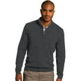 thumbnail image 2 of Port Authority ®  1/2-Zip Sweater. Sw290 S Black, 2 of 5